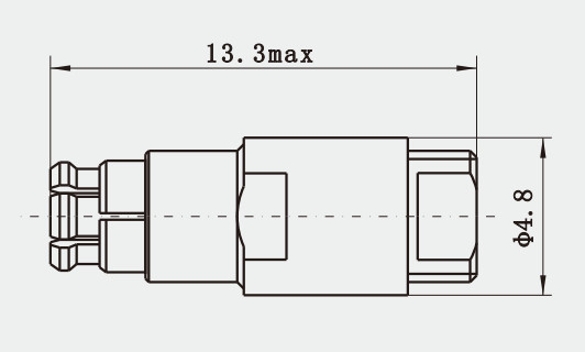 SMP Female High Performance RF Connector for CXN3506/MF108A Cable