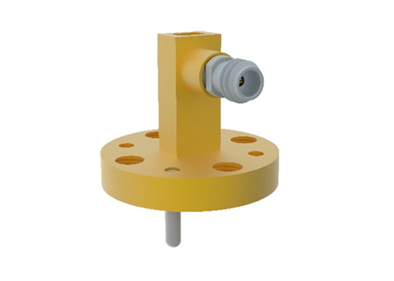 WR12 BJ740 To 1.0mm Female Waveguide To Coax Adapter 60GHz~90GHz Right Angle 1.0/BJ740-KF