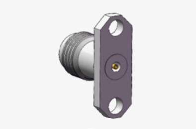 50Ω Stainless Steel Female RF Coaxial Connector Lifetime 500Cycles for Industrial