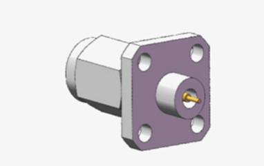 2.4 Milinetre Wave Series RF Stainless Steel Male Plug Connector with Microstrip