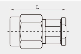 Reliable K2.92 Male Stainless Steel RF Coaxial Connector for Peak Performance and Durability
