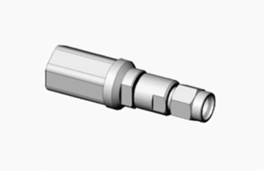 High Performance K2.92 Series Male Stainless Steel RF Coaxial Connector Plug