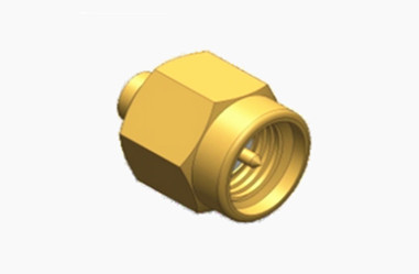 Gold Plated Male Plug SMA RF Connector Durable for Antenna Microwave RG405 Cable