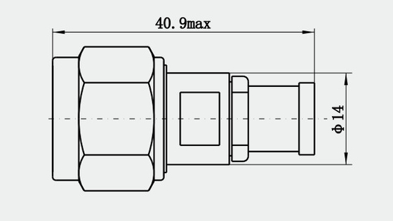 N Male RF Coaxial Connector for CXN3450/MF740A Cable Solder Type