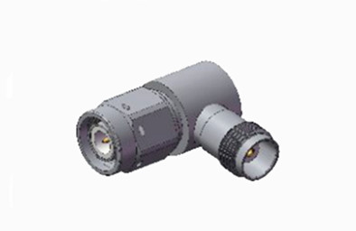 TNC Right Angle Male to Female RF Connector Adapter for Communication