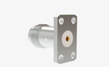 TNC Female 4-hole Flange RF Coaxial Connector with Microstrip