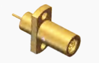 SBMA Hermetic Seal Female 2-hole Flange RF Coaxial Connector for PCB Board