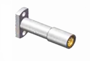 SBMA Female 2-hole Flange Stainless Steel RF Coaxial Connector with Microstrip