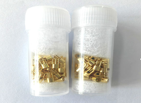 Space Saving or High-frequency RF Connector Hermetically Sealed CSMP Male Connector for PCB Soldering