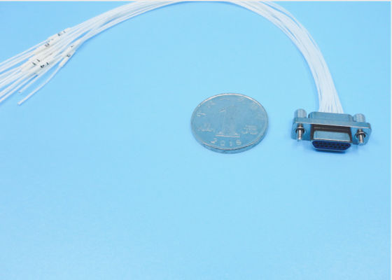 J30J Rectangular Connector 15pins Male Plug Outer Conductor with Nickle Plating Center Conductor with Gold Plating Used for Communication, Radar