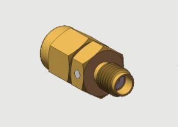 Straight Copper Alloy/Stainless Steel SMA Male / Plug To SSMA Female / Jack RF Coaxial Adapters Using for microwave measurement，communication，radar，SATCOM