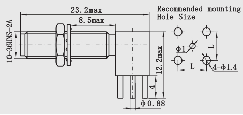 Durability SSMA Male Stainless Steel RF Plug For CXN3506 / MF108A Cable