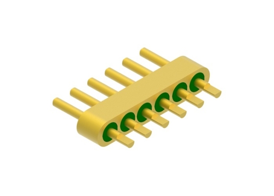 Custom Nail Head Hermetic Glass To Metal Seal Connectors Multi-pin Headers