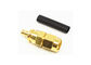 Gold Plated Male SMA RF Connector Plug Electrical RF Crimping Cable Connector