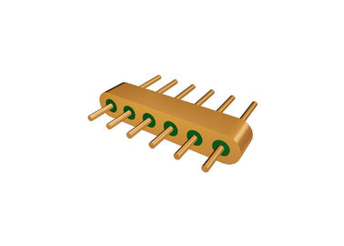 6 Pins Hermetic Glass To Metal Seal Connectors Multi-pin Headers  Spacing 1.27mm JMC-256