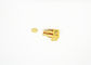 50Ohm Female Right Angle SMPM RF Connector Gold Plated Coaxial Mini SMP Connector