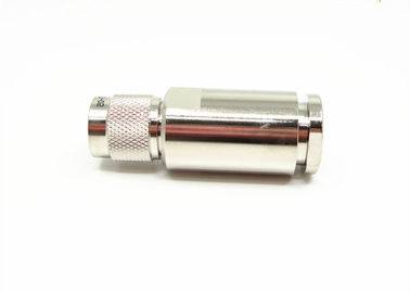 Nickel Plated TNC RF Connector IEC 60169-17 RF Design Standard Coaxial Connector