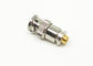 Nickel Plated BNC Male Plug Coax Connectors 500 Cycles Durability