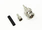 RoHS Approved 75 Ohm BNC Cable Connector Nickel Plated