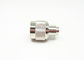 Male 50Ohm N Type RF Connector Nickel Plated Straight Crimp Connector