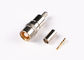 High Quality 50Ohm SMB Male Plug Straight Crimp RF Coaxial Connector with Nickel Plated