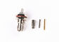 Male Plug Straight TNC RF Connector Brass / BeCu Contact Material TNC-JY3
