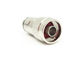 Straight Male N Type RF Connector 50Ohm Good Anti Vibration Capability