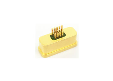 Hermetic Seal 9 Pin Contact Micro-D Rectangular J30JM Series Connector with Gold Plated