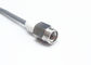 Precision Male Coaxial Cable Fittings / 506G SSMA Custom Coax Cable Assemblies