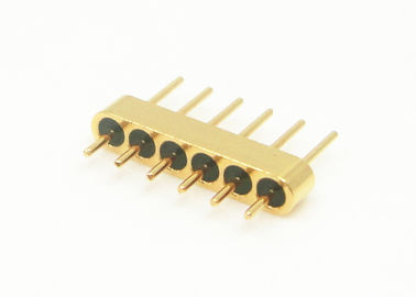 6 Pins Hermetic Glass To Metal Seal Connectors Multi-pin Headers  Spacing 1.27mm JMC-256