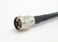 Low PIM Low Loss RF Cable Assemblies 1/2 Corrugated Cable N Male To N Male