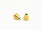 Male Smpm Coaxial Connector Gold Plated  Good Wear Resistance For Military