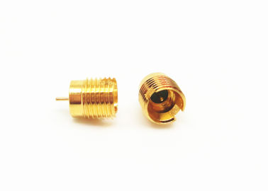 40 GHz SSMP Hermetically Sealed Male Plug SMPM RF Connector Mini SMP Thread-in Connector