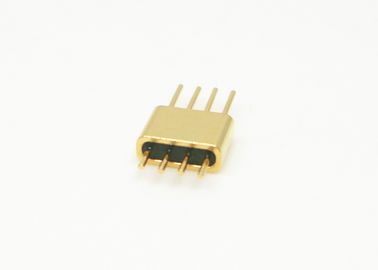 Small 4 Pins Hermetic Electrical Connectors Multi Pin Header JMC-1554
