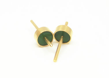 Hermetic RF Feedthroughs Glass To Metal Seal Connectors Pierced Pin JM5525