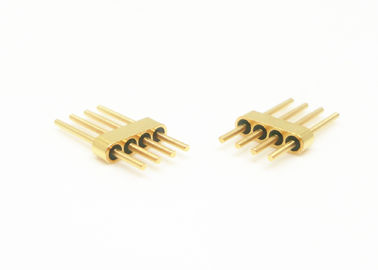 4 Pins Hermetic Glass To Metal Seal Connectors Spacing 1.27mm Multi Pin Headers JMC-242