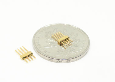 4 Pins Hermetic Glass To Metal Seal Connectors Spacing 1.27mm Multi Pin Headers JMC-242