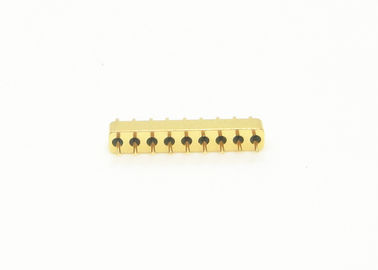 Multi-pin Headers Hermetic Glass To Metal Seal Connectors 1.27mm Spacing JMC-250