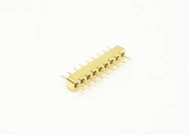 Multi-pin Headers Hermetic Glass To Metal Seal Connectors 1.27mm Spacing JMC-250