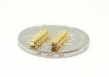 Multi-pin Headers Hermetic Glass To Metal Seal Connectors 1.27mm Spacing JMC-250