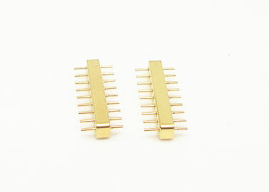 Multi-pin Headers Hermetic Glass To Metal Seal Connectors 1.27mm Spacing JMC-250