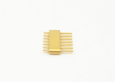Gold Plated Multi Pin Headers / Hermetic Glass To Metal Seals Kovar 4J29 Material JMC-340