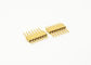 Gold Plated Multi Pin Headers / Hermetic Glass To Metal Seals Kovar 4J29 Material