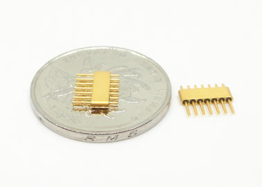 Gold Plated Multi Pin Headers / Hermetic Glass To Metal Seals Kovar 4J29 Material JMC-340
