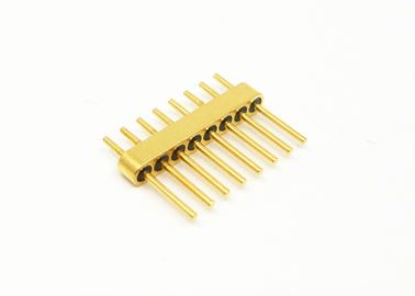 Gold Plated Hermetic Multi Pin Connector Kovar Alloy 4J29 Glass To Metal Seals JMC-900