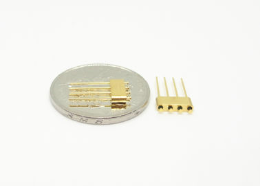Gold Wire Bonding Surface Glass To Metal Seal Connectors 4 Pins Nail Head JMC-293-JH