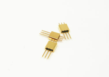 3 Pins Kovar Alloy Hermetic Glass To Metal Seal Connectors High Precision JMC-1553