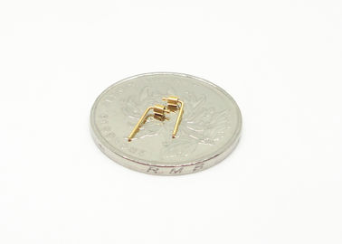 Right Angle Glass To Metal Seal Feedthrough Gold Wire Bonding Single Pin JMC-925-JH