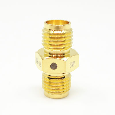 50Ohm Gold Plated SMA Straight Female to Female RF Coaxial Adapter