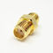 Brass/ Stainless steel Female To Female 50Ohm SMA RF Connector Adapter